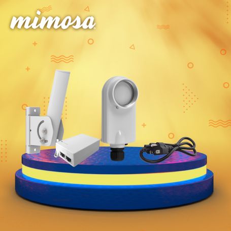 paquete c5x integrado con motaje fuente de alimentación y cable de corriente listo para implementar