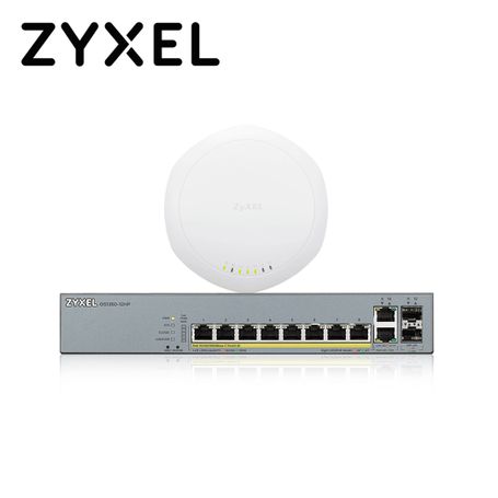 kit wifi profesional mesh zyxel cubre mas de 6 habitaciones incluye 3 nwa1123acpro y 1 gs135012hp