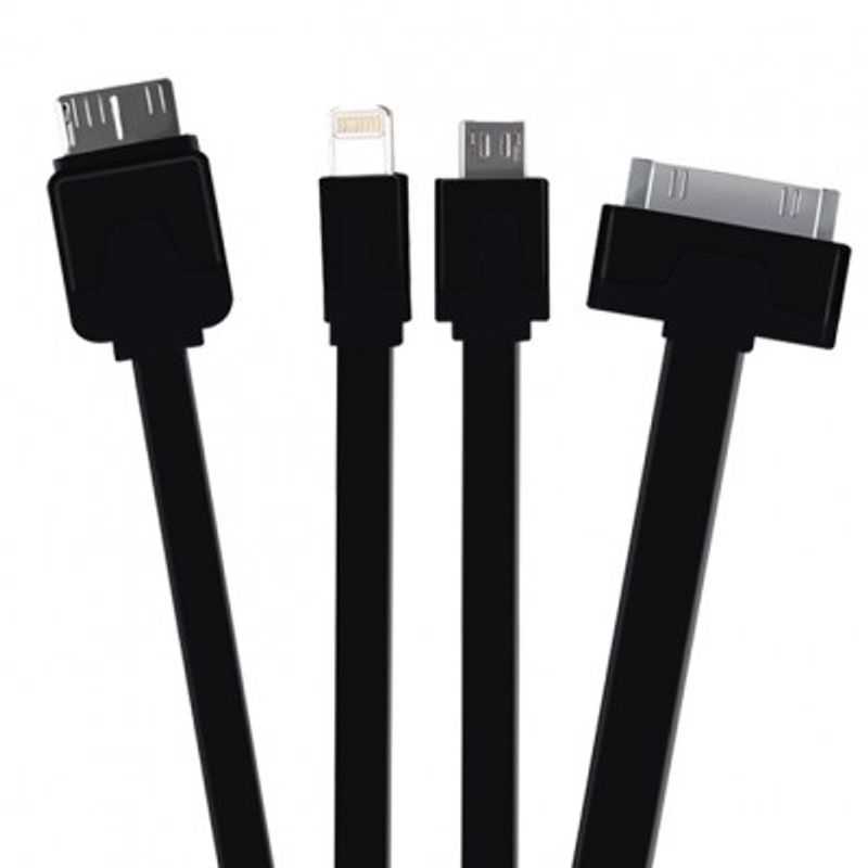 Cable USB Multi puntas ACTECK MB01068 Negro TL1 