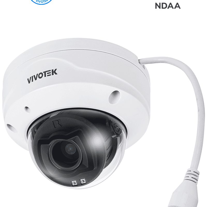 Vivotek Fd9383htv  Cámara Ip Domo Exterior 5 Mp Lente Varifocal Remoto 2.812mm Smart Vca Deep Search Smart Ir 30 Mts Wdr Pro Vis