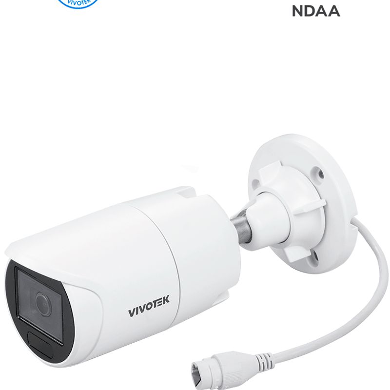 Vivotek Ib9383hv  Camara Ip Bullet Exterior 5 Mp Smart Ir 30mts  Wdr Pro Lente Fijo 3.6 Mm  Smart Vca Deep Search Microfono Inte