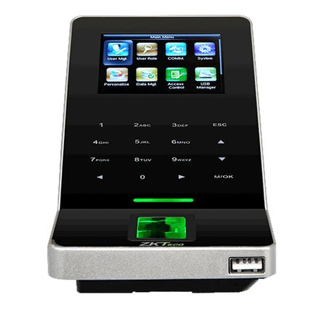 Zkteco F22mifare  Control De Acceso Y Asistencia / 3000 Huellas / 5000 Tarjetas Mifare / Teclado Táctil / Sensor De Huella Bio I