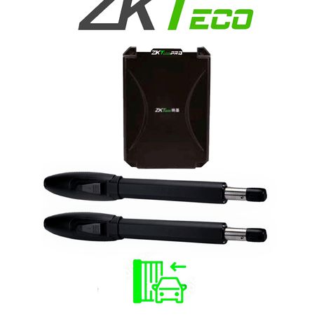 Zksw300dc  Kit De Pistones Aluminio / Para Puertas Abatibles Con Doble Servicio / Soporta 300 Kg Por Puerta / Fácil Instalación 