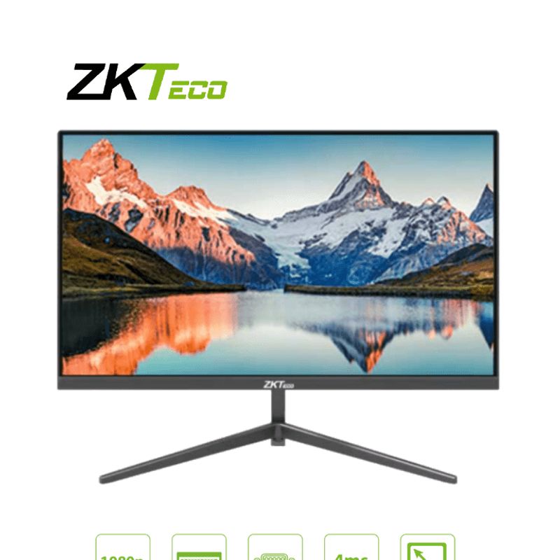 Zkteco Zd222ka  Monitor Led Full Hd De 22 Pulgadas / Resolución 1920 X 1080 / Retroiluminación Dled / 1 Entrada De Video Hdmi Y 