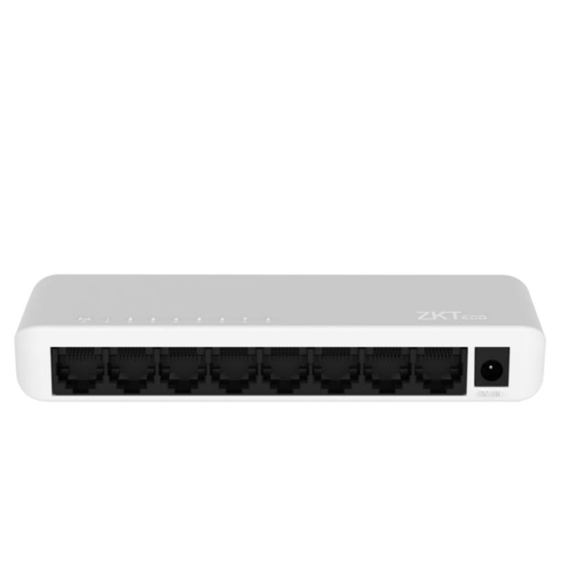 Zkteco Ese85g Switch Para Escritorio De 8 Puertos / Gigabit Ethernet  /  Diseno Compacto / Auto Mdi/mdix / Indicadores De Funcio