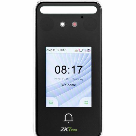 Zkteco Speedfacev3lite  Control De Acceso Y Asistencia Visible Light Con Autenticación Facial (500 Rostros) Tarjeta Id 125 Khz (