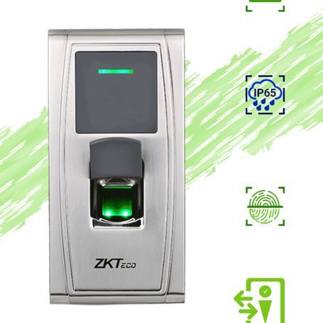 Zkteco Ma300ac35  Control De Acceso Y Asistencia / 1500 Huellas / 10000 Tarjetas  Id / 100000 Registros / Tcpip /  Ip65 