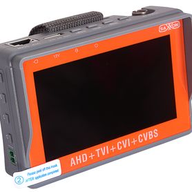 saxxon tes07mc probador de video de pulsera con pantalla de 4 pulgadas soporta resolución de hasta 4 megapixeles soporta hdcvit