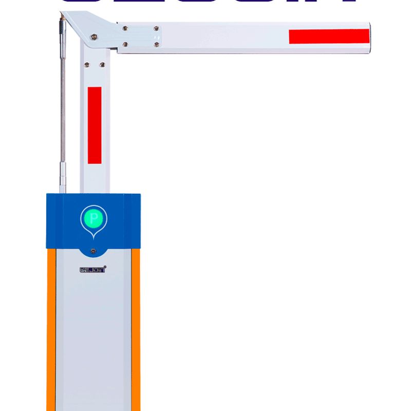 Wejoin Wjcb101vfil33d90  Barrera Vehicular Izquierda Alto Flujo / Motor 24 Vdc / Brazo Octagonal Articulado De 3 Metros A 90 Gra