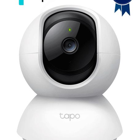 Tplink Tapo C200  Cámara Domo Ip Pt Wifi Para Interior Con Resolución De 2 Mp Visión Nocturna Notificaciones Push Wifi 2.4 Ghz R