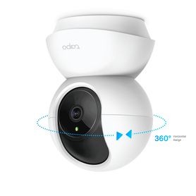 tplink tapo c210  cámara domo ip pt wifi para interior con resolución de 3 mp visión nocturna wifi 24 ghz notificaciones push y