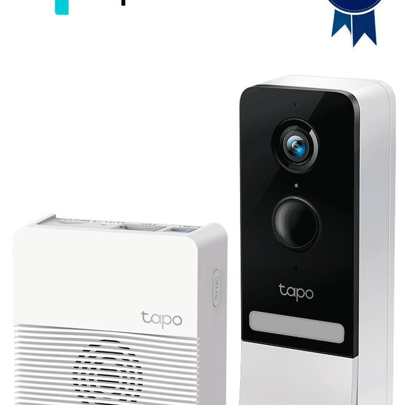 Tplink Tapo D230s1  Videoportero Wifi De 5 Mp Con Visión Nocturna Ángulo De Visión De 160 Grados Bateria De Larga Duración Sonid