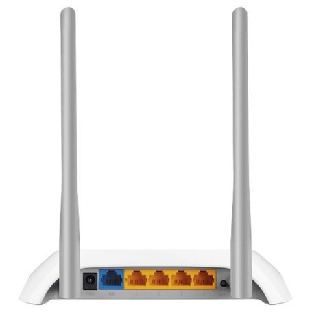 Tplink Tlwr840n  Router Inalámbrico Con Velocidad De Hasta 300mbps Wifi 4 802.11n/b/g En 2.4 Ghz 2 Antenas Con 4 Modos Router Ex