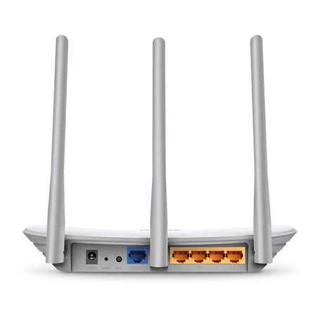 Tplink Tlwr845n  Router Inalámbrico Con Velocidad De Hasta 300mbps Wifi 4 802.11n/b/g En 2.4 Ghz 3 Antenas Y 4 Modos Router Exte