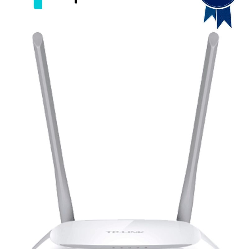 Tplink Tlwr850n  Ruteador Inalambrico/ Velocidad De Hasta 300mbps/ Wifi 4 802.11n  B  G 2.4 Ghz/ 2 Antenas Fijas Para Wifi/  1 P