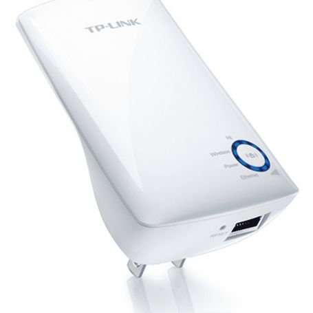 Tplink Tlwa850re  Repetidor Inalámbrico Universal De Senal Wifi Hasta 300mbps En 2.4ghz Con 2 Antenas Internas 1 Puerto Rj45 Mod