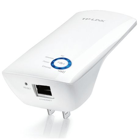 Tplink Tlwa850re  Repetidor Inalámbrico Universal De Senal Wifi Hasta 300mbps En 2.4ghz Con 2 Antenas Internas 1 Puerto Rj45 Mod