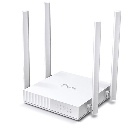 Tplink Archer C24  Ruteador Wifi Ac 750mbps Con 1 Puerto Wan Rj45 Fast Ethernet 4 Puertos Lan Rj45 Fast Ethernet 4 Antenas Fijas