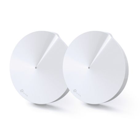 Tplink Deco M5 (2pack) Kit De 2 Routers Mesh Para Hogar De Doble Banda Wifi 5 Ac1300 Mbps Con 2 Puertos Gigabit Wan/lan 4 Antena