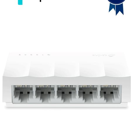 Tplink Ls1005  Switch Litewave No Administrable De Escritorio Con 5 Puertos Fast Ethernet Rj45 10/100mbps. Diseno Compacto Y Plu