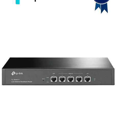 Tplink Tlr480t  Ruteador Balanceador De Cargas Multi Wan Con 1 Puerto Wan Y 1 Puerto Lan Fijos Rj45 Fast Ethernet Además De 3 Pu