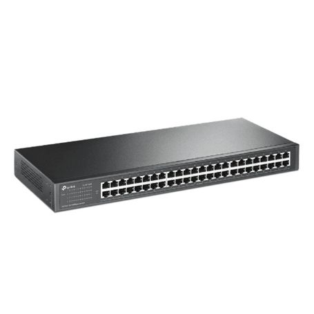 Tplink Tlsf1048  Switch No Administrable De 48 Puertos 10/100 Mbps Para Montaje En Rack