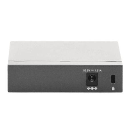 Tplink Tlsg1005p  Switch Escritorio No Administrable De 5 Puertos 10/100/1000 Mbps Con 4 Puertos Poe 802.3af/at De Hasta 65 W Y 