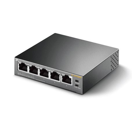 Tplink Tlsf1005p  Switch Poe No Administrable Con 5 Puertos Fast Ethernet Incluyendo 4 Puertos Poe Af. Suministro Poe Hasta 58w 