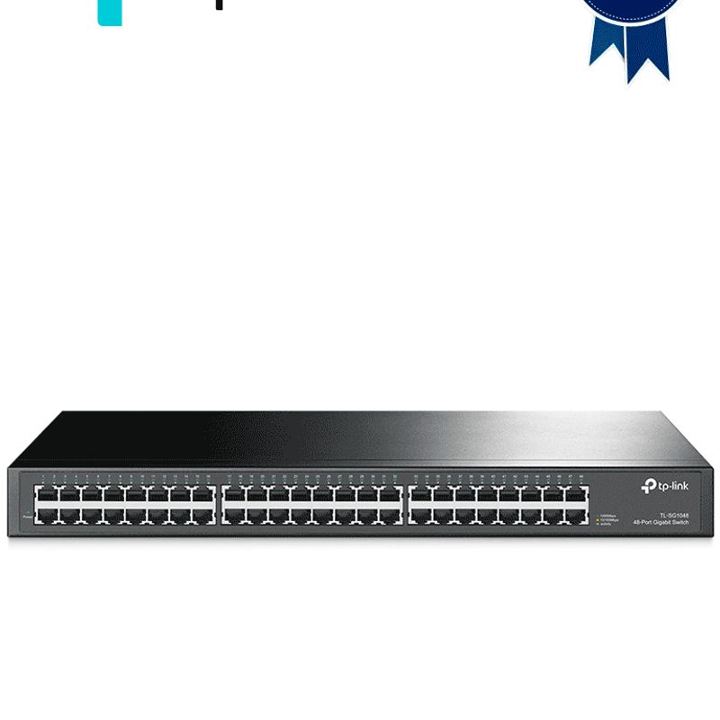 Tplink Tlsg1048  Switch Gigabit No Administrable De 48 Puertos 10/100/1000 Mbps.