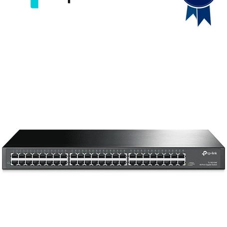 Tplink Tlsg1048  Switch Gigabit No Administrable De 48 Puertos 10/100/1000 Mbps.