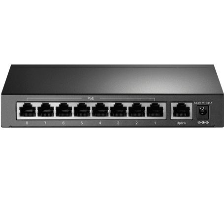 Tplink Tlsf1009p  Switch Poe No Administrable Con 9 Puertos Fast Ethernet Incluidos 8 Puertos Poe Af Y At. Ofrece Un Presupuesto