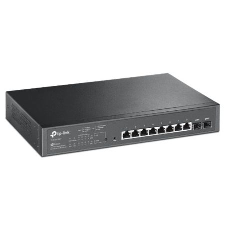 Tplink Sg2210mp  Switch Jetstream Sdn Administrable Con 8 Puertos 10/100/1000 Mbps Y 2 Puertos Sfp Equipado Con 8 Puertos Poe Y 