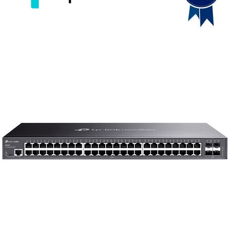 Tplink Sg3452  Switch Omada Sdn Administrable Con 48 Puertos Gigabit Y 4 Puertos Sfp Funciones Sflow Qinq Y Qos Administración C