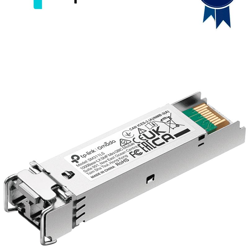 Tplink Tlsm311ls  Transceptor Minigbic Sfp Duplex Monomodo 1gbase Con Alcance De 20 Km Y Conector Lc.