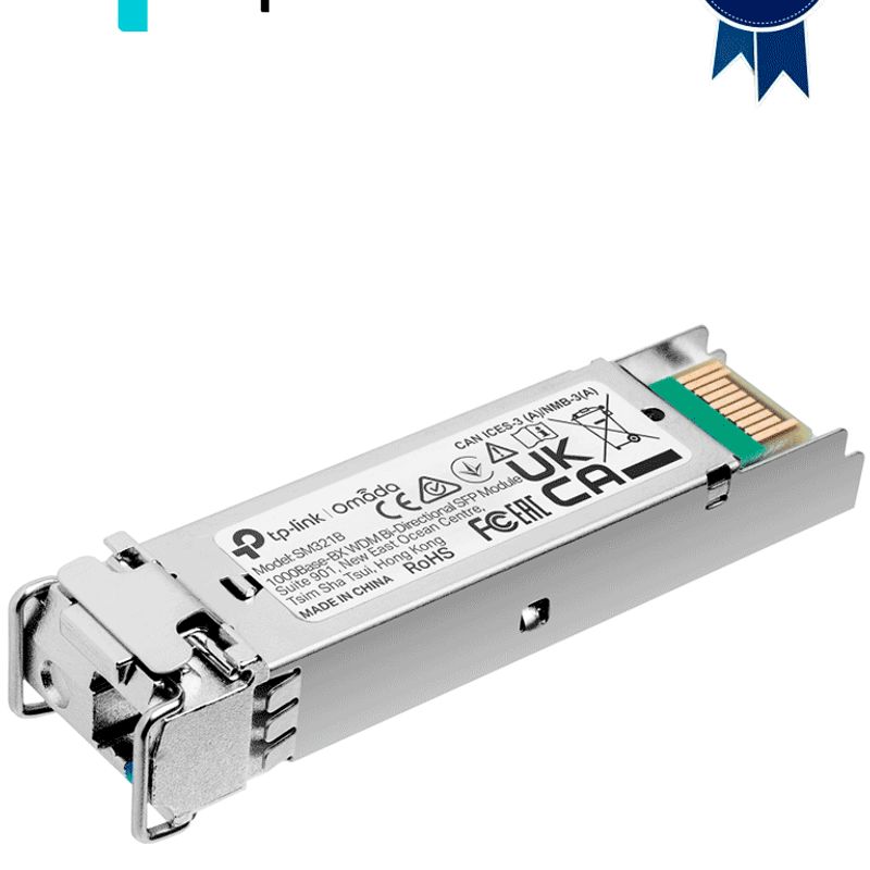 Tplink Sm321b  Transceptor Minigbic Sfp Wdm Bidireccional Monomodo 1gbase Con Alcance De 10 Km Y Conector Lc. Se Requiere El Mod