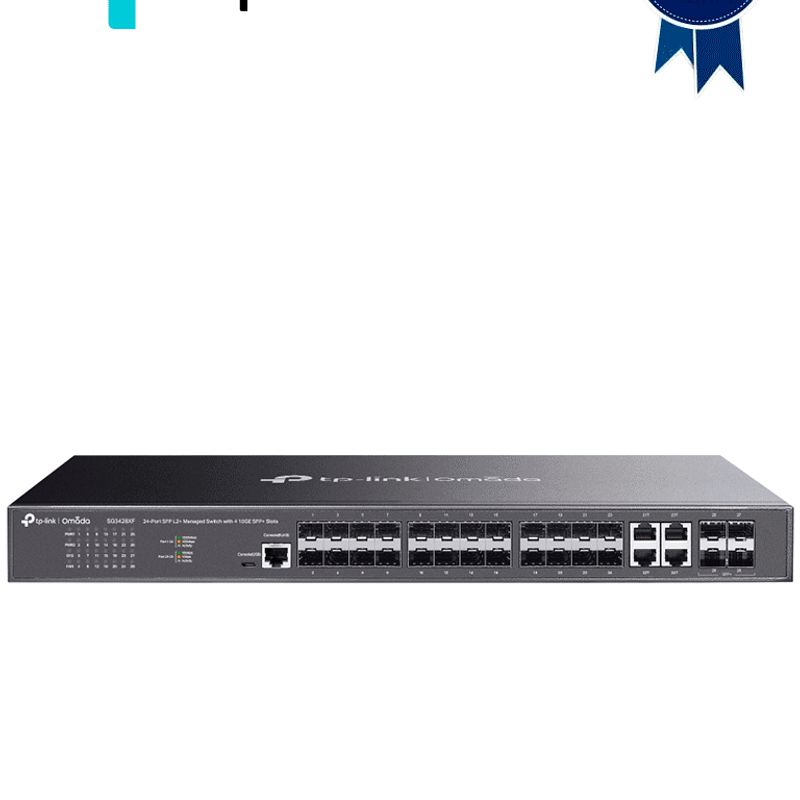 Tplink  Tlsg3428xf  Switch Tplink Jetstream Tlsg3428xf 24 Puertos L2 Sfp Y 4 Puertos Sfp 10g