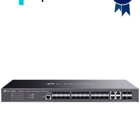 Tplink  Tlsg3428xf  Switch Tplink Jetstream Tlsg3428xf 24 Puertos L2 Sfp Y 4 Puertos Sfp 10g