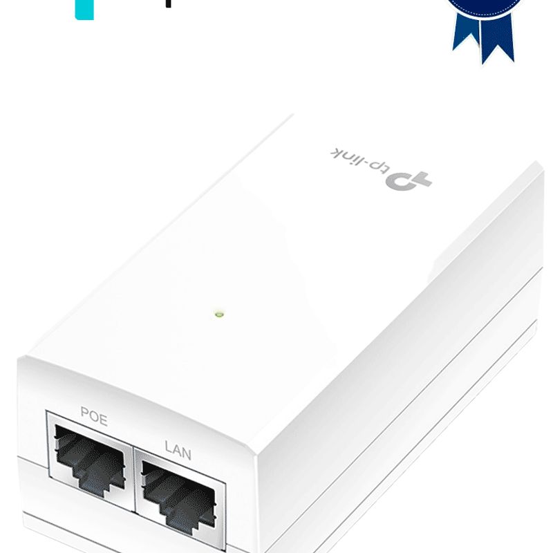 Tplink Tlpoe2412g  Adaptador Poe Pasivo De 24v Compatible Con Eap225 V3.0 Eap225outdoor V1.0 Eap110 V4.0 Y Eap110outdoor V3.0