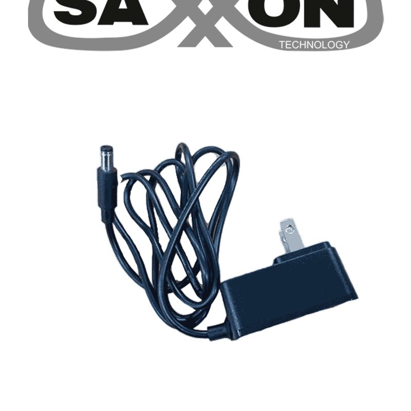 Saxxon Ka0601a1200500uss  Fuente De Poder Regulada / Alimentación 12 Vcc 0.5 Amper / Conector Macho / Voltaje De Entrada 100240v