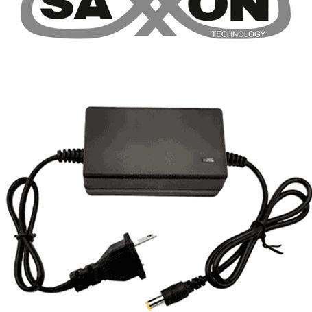 Saxxon Sw00120200s10  Fuente De Poder Regulada / Alimentación 12 Vcc 2 Amper / Conector Macho / Voltaje De Entrada 100240v / Ide