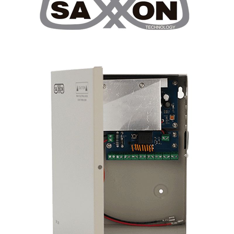 Saxxon Sx10a9chb  Fuente De Poder Profesional 12 Vcd / 10 Amperes / 9 Canales / 1.1 Amperes Por Canal / Compatible Con Bateria D