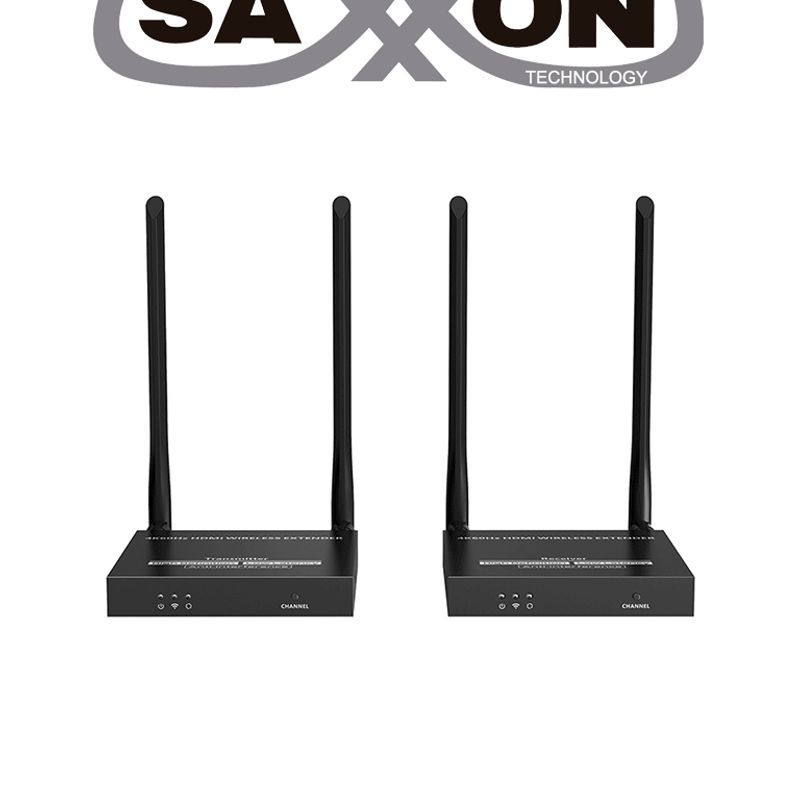 Saxxon Lkv699 Extensor Hdmi Inalámbrico Ipcolor/ Resolución De Hasta 4k60hz/ Frecuencia De Comunicación De 5ghz/ Hasta 50 Metros