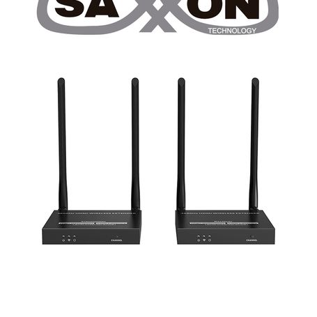 Saxxon Lkv699 Extensor Hdmi Inalámbrico Ipcolor/ Resolución De Hasta 4k60hz/ Frecuencia De Comunicación De 5ghz/ Hasta 50 Metros