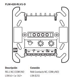 bosch fflm420rlv1d  modulo de interconexion de rele de baja tensio7789