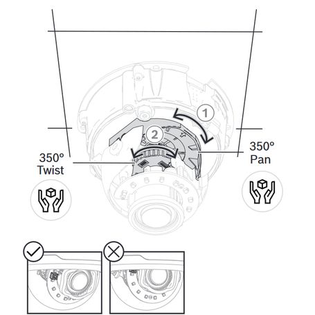 Bosch Vnde3513al   Domo Fijo 5mp Hdr 310mm Ir Ip66