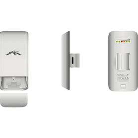 ubiquiti nanostation locom5  radio airmax 58ghz para exteriores con antena integrada tipo panel de 13 dbi mimo potencia de 23 d