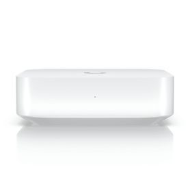 ubiquiti uxglite  consola unifi express gateway con 1 puerto wan rj45 y 1 puerto lan rj45 ofrece mayor rendimiento de ruteo y e