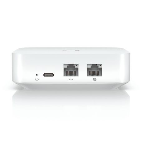 Ubiquiti Uxglite  Consola Unifi Express Gateway Con 1 Puerto Wan Rj45 Y 1 Puerto Lan Rj45 Ofrece Mayor Rendimiento De Ruteo Y Es