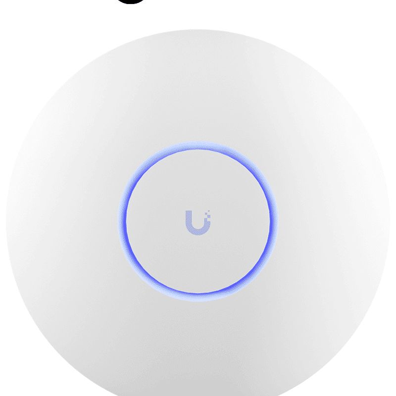 Ubiquiti U7pro Ap Wifi 7 Con Frecuencia De 6ghz Libre De Interferencia  Montaje En Techo  1 Puerto Rj45 De 2.5 Gbe  5765 Mbps En