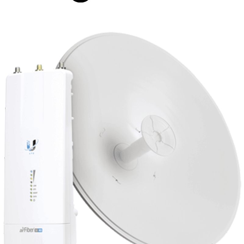 Ubiquiti Af5xhd30s45  Kit Airfiber Con Radio Af5xhd Y Antena Airfiber De 30 Dbi Slam45 Ideal Para Enlaces Ptp De Clase Carrier B